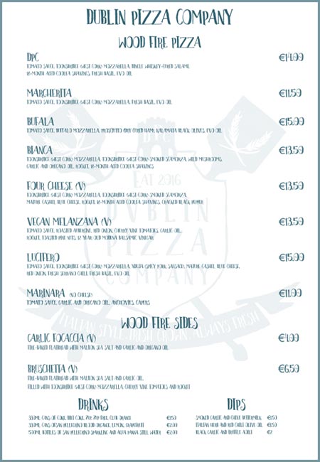 DPC PDF Menu